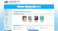 Desktop Screenshot of copiaguehighschool.org